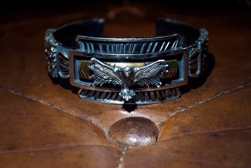 Alarein/Handmade Silver Jewelry/Western Villain Series/Bracelet/General - สร้อยข้อมือ - โลหะ สีเงิน