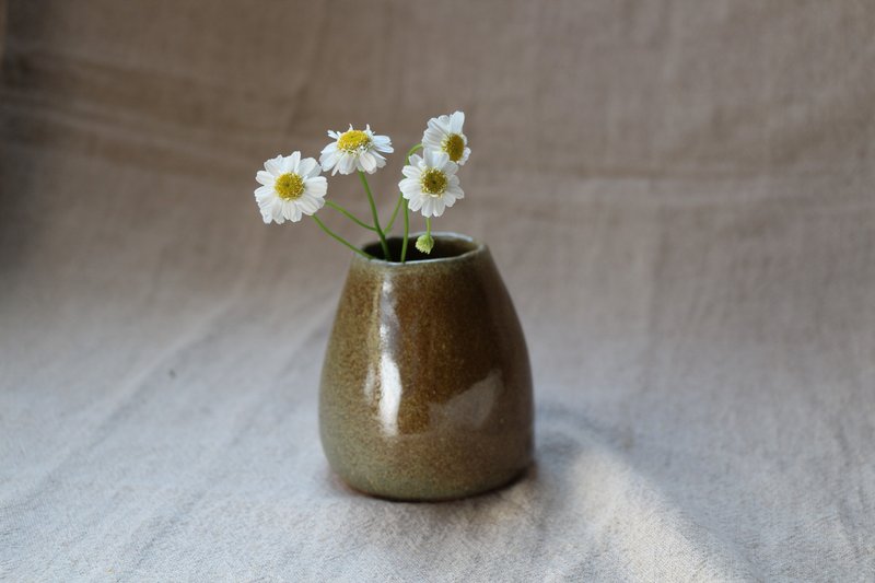 手捏陶 花器 - 花瓶/花器 - 陶 