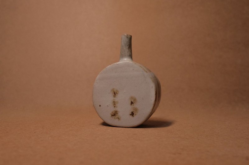 小樹 車輪餅 小花器 02 - 花瓶/花器 - 陶 灰色