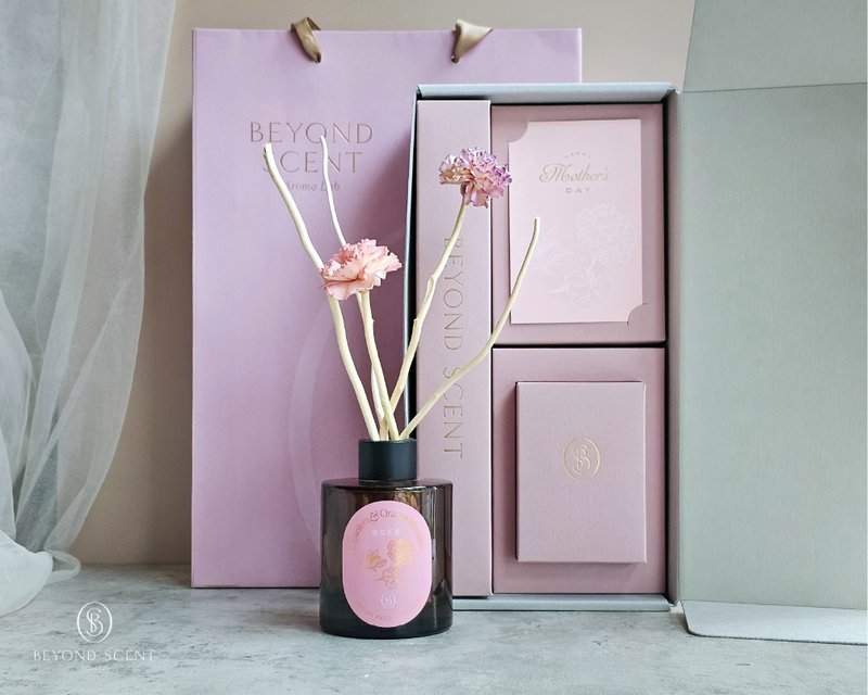 Fragrant floral fragrance diffuser gift box - น้ำหอม - น้ำมันหอม สึชมพู