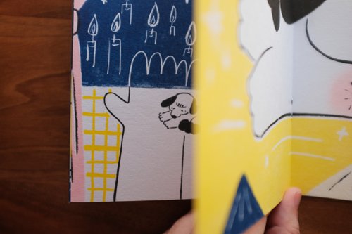 願いの洞窟 ストーリー絵本・ZINE（2023年新刊、中国語・英語訳