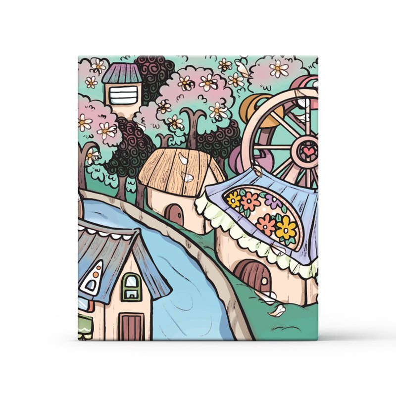 蜜糖騎士塔羅牌 mini迷你tarot韋特入門原創塔羅牌 - 桌遊/卡牌 - 紙 多色