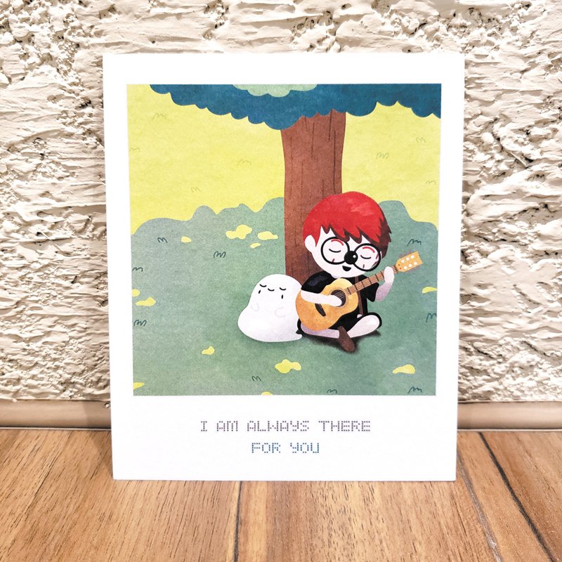 明信片 | I AM ALWAHS THERE FOR U - 卡片/明信片 - 紙 
