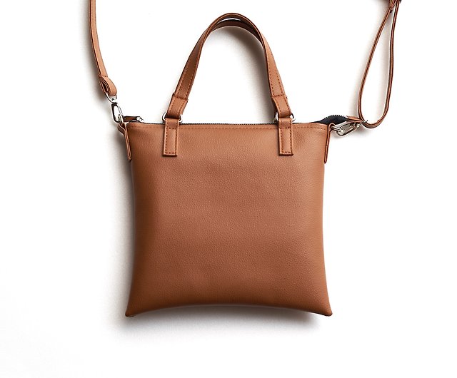 Toast Brown Suede Leather Tote Bag for Minimalist. Simple but Stylish. High  Quality Suede Leather