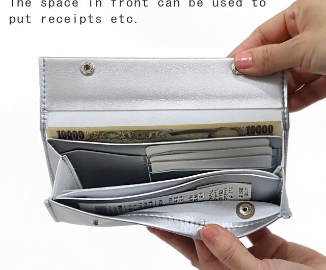 ミニマム長財布【5色】お札ピッタリサイズ 超軽量で水や傷に強い