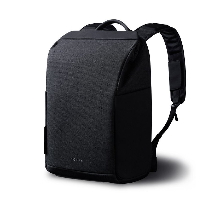 KORIN SnapPack 防割防盜極速快取後背包-黑色特仕款 - 後背包/書包 - 聚酯纖維 黑色
