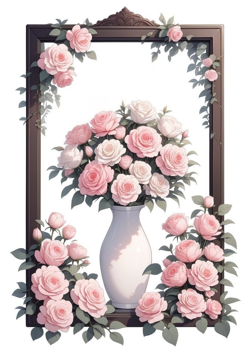 オリジナルステッカー　背景/装飾　H75 - 貼紙 - 紙 