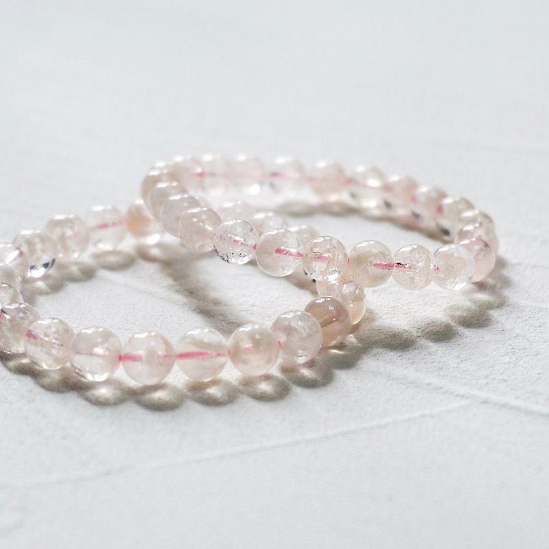 5A+ Top Transparent Snowflake Ghost Crystal Bracelet - Bracelets - Crystal Pink
