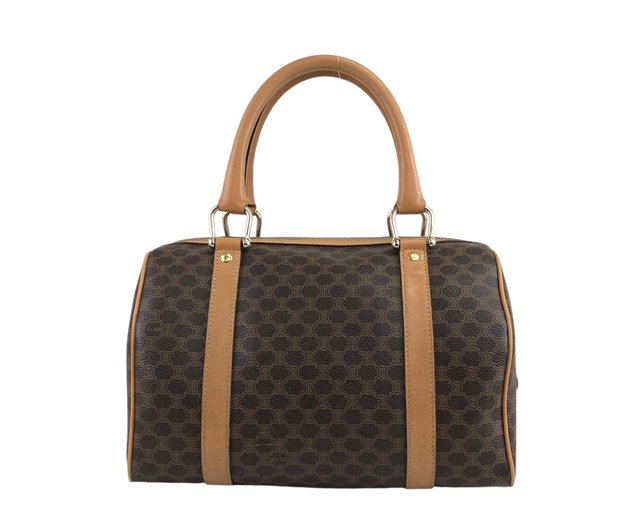 日本直送 名牌中古包 】CELINE セリーヌ マカダム ショルダー
