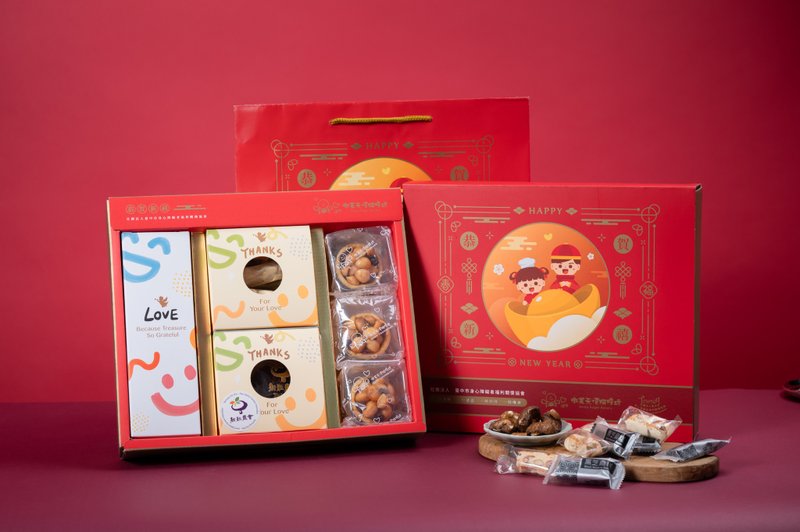 [Smiling Angel-Spring Festival Limited] Gourmet Years Gift Box - อื่นๆ - กระดาษ 