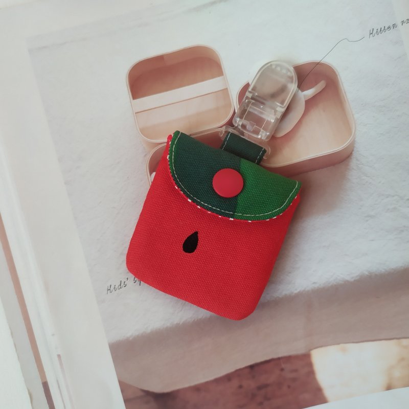 [Shipping within 5 days] Red Watermelon Square Peace Talisman Bag Incense Bag Full Moon Gift Peace Talisman Bag - ของขวัญวันครบรอบ - ผ้าฝ้าย/ผ้าลินิน หลากหลายสี