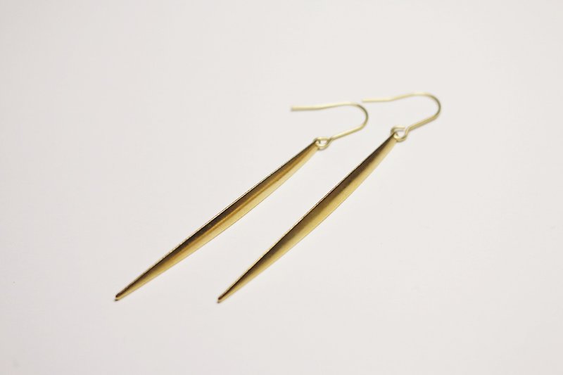 Only brass series ve87 - Earrings & Clip-ons - Other Metals Gold