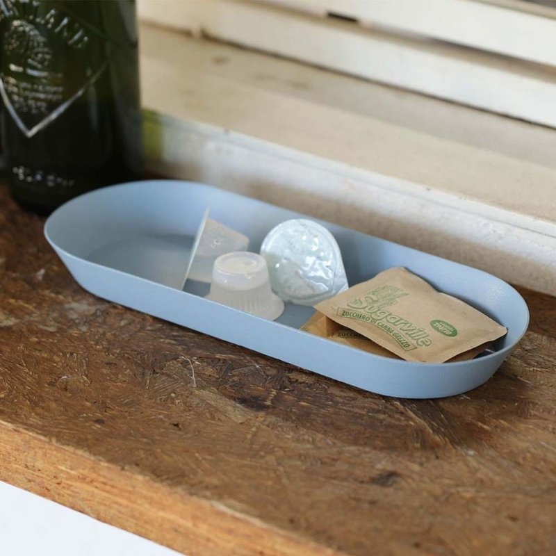 Hightide_OVAL TRAY_metal oval tray (three colors) - กล่องเก็บของ - โลหะ หลากหลายสี