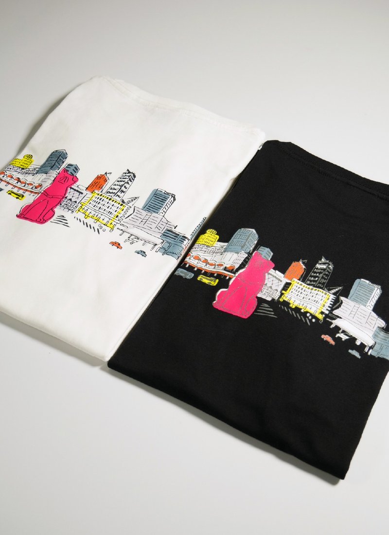 Hachi&Shibuya Tシャツ - 女 T 恤 - 棉．麻 