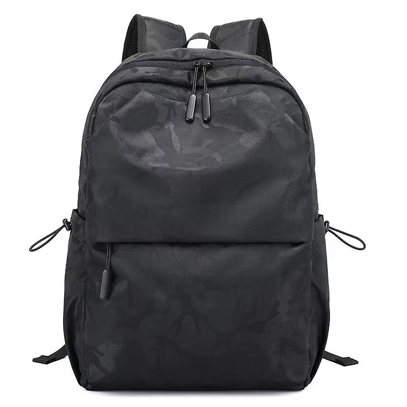 Laptop bag/computer backpack/travel backpack/leisure/hiking/waterproof backpack - กระเป๋าเป้สะพายหลัง - วัสดุกันนำ้ สีดำ