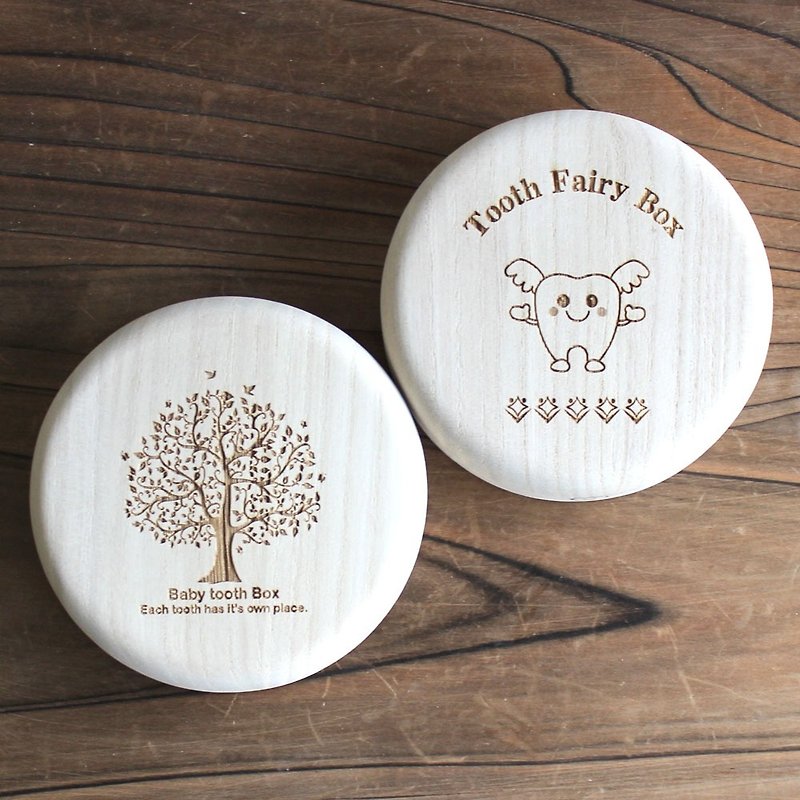 Tooth fairy box ! Baby Tooth Keep Box  made in Japan Tipe_anime or tree - Baby Gift Sets - Wood 