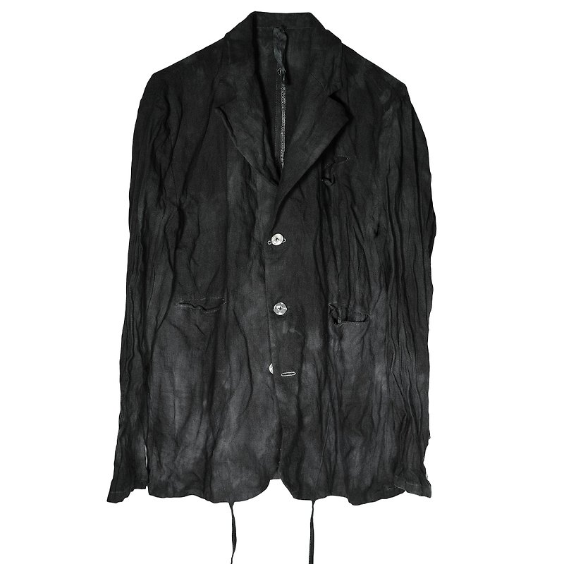  'Ash' Blazer - Women's Blazers & Trench Coats - Cotton & Hemp Gray