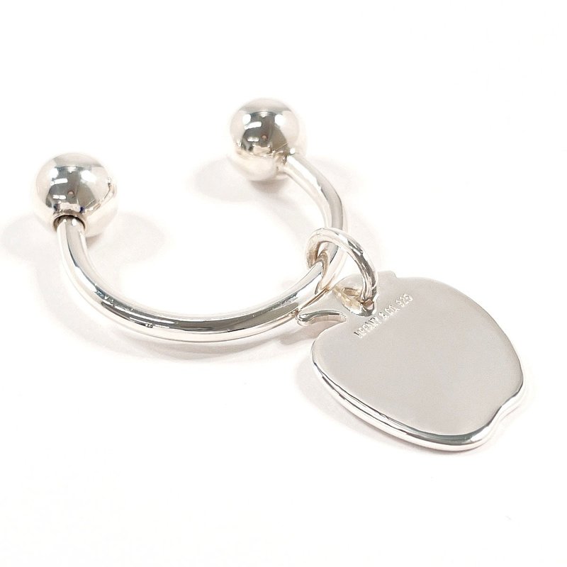 【日本直送 中古美品】ティファニー TIFFANY&Co. アップル りんご キーリング キーホルダー シルバー925 新品仕上げ済み - 鑰匙圈/鑰匙包 - 純銀 銀色