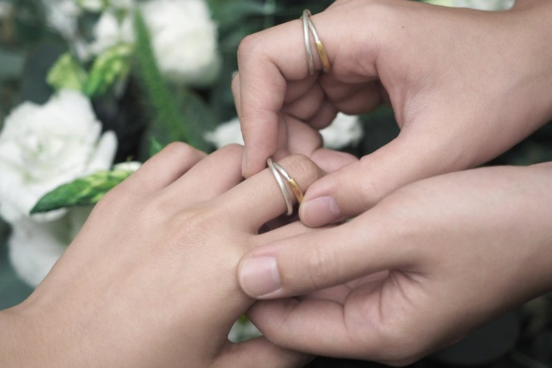 Infinity 750 Infinity [ダブルPAIR]リング - ペアリング - 金属 