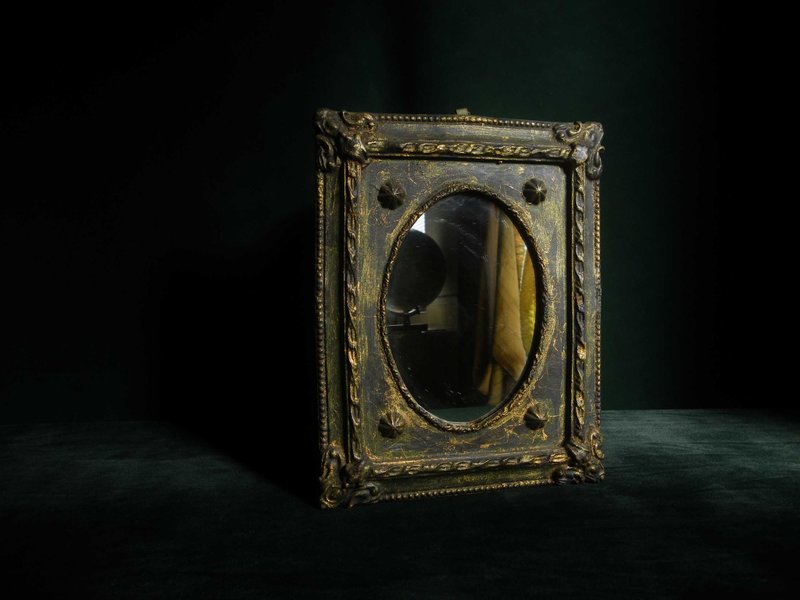 [OLD-TIME] Early American Wall Mirror and Hanging Mirror - Items for Display - Other Materials 