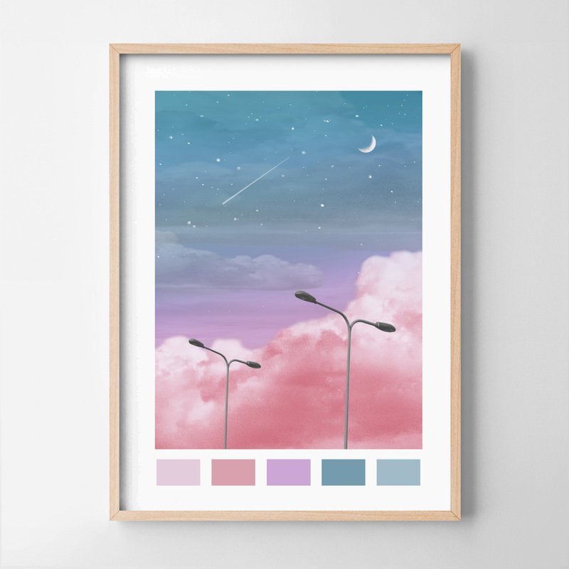 walking in the middle of July #1 畫 佈置 擺飾 臥室 浴室 餐廳 - 擺飾/家飾品 - 紙 