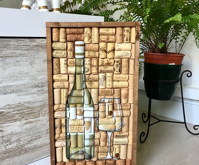 Wine Cork Wine Bottle Wall Decoration 