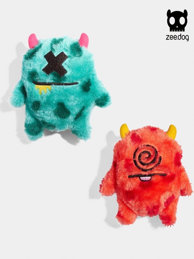zee.dog MR.X AND CYCLOPS 寵物耐咬磨牙玩具 - 貓/狗玩具 - 橡膠 