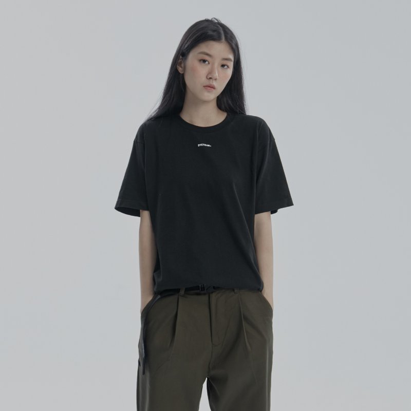 DYCTEAM -  LOGO TEE (BK) - 帽T/大學T - 棉．麻 黑色