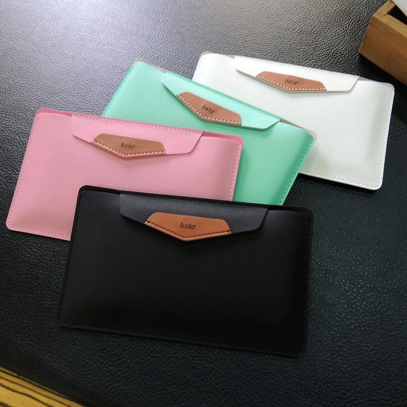 Kalo卡樂創意 輕薄磁吸扣手機袋 5吋以上通用 手機包 - 其他 - 人造皮革 