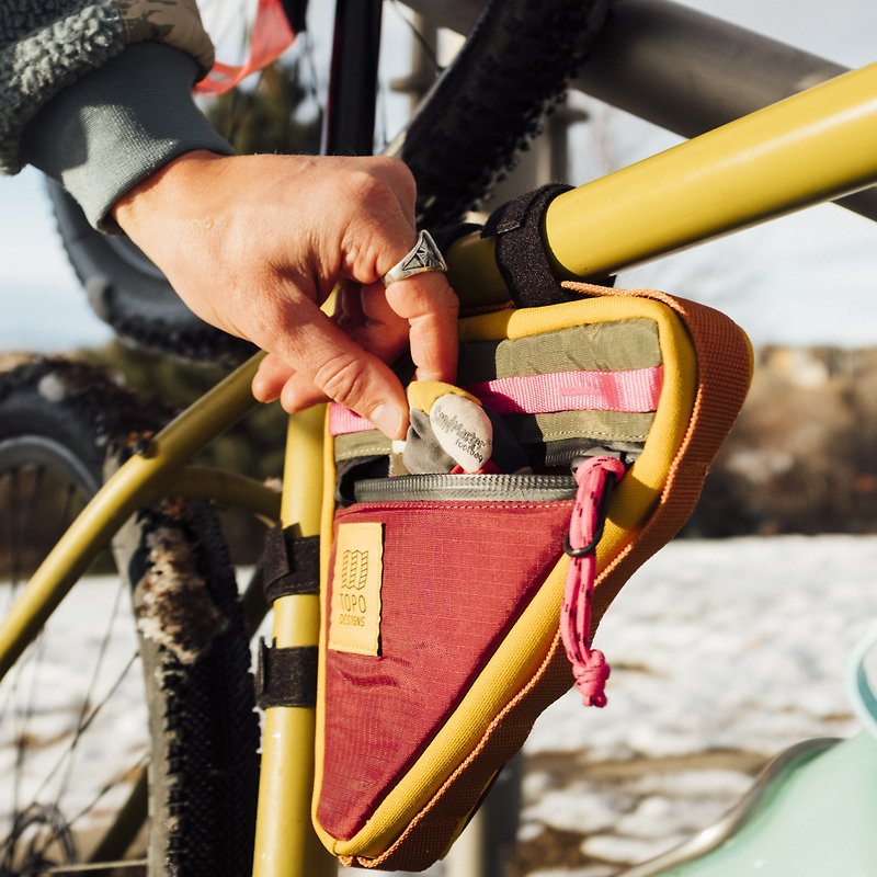 Bike Frame Bag - Toiletry Bags & Pouches - Nylon Multicolor