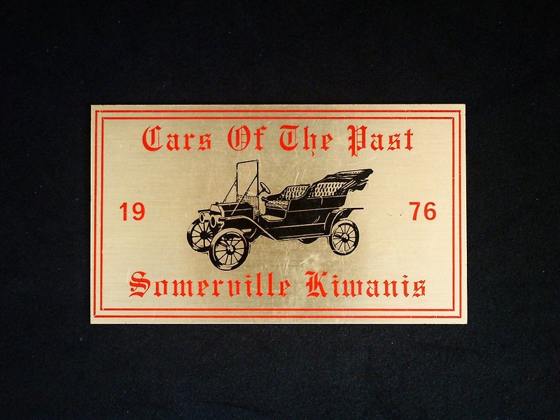 American antique car metal commemorative special section G - ของวางตกแต่ง - โลหะ 