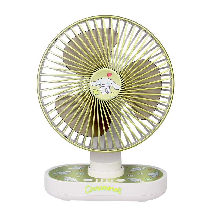 座枱風扇 - Cinnamoroll - 電風扇 - 塑膠 綠色