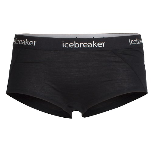 【icebreaker】Sports Underwear Female Sprite-BF150_Sandstone Grey/Black