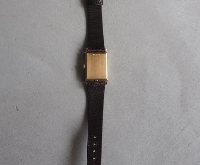 オメガ　アンティーク　レクタンギュラー14K FILLED OMEGA Rectangular Watch 14K Gold オメガ レクタンギュラー