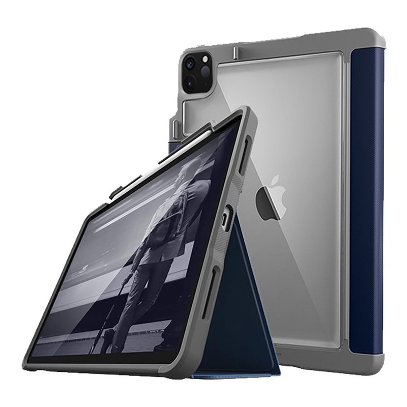 STM Rugged Case Plus iPad Pro 11吋 (第2代) 保護殼 (深藍) - 平板/電腦保護殼/保護貼 - 塑膠 藍色