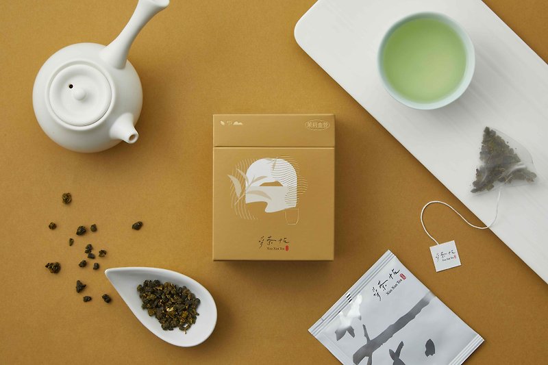 茉莉金萱   盒裝原葉茶包10入 - 茶葉/茶包 - 其他材質 咖啡色