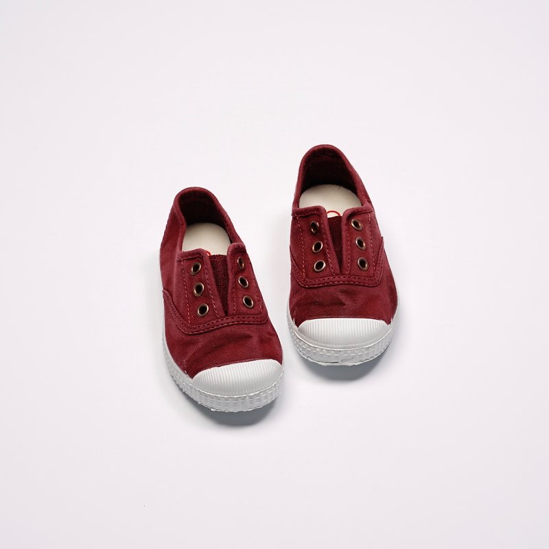 CIENTA Canvas Shoes 70777 82 - รองเท้าเด็ก - ผ้าฝ้าย/ผ้าลินิน สีแดง