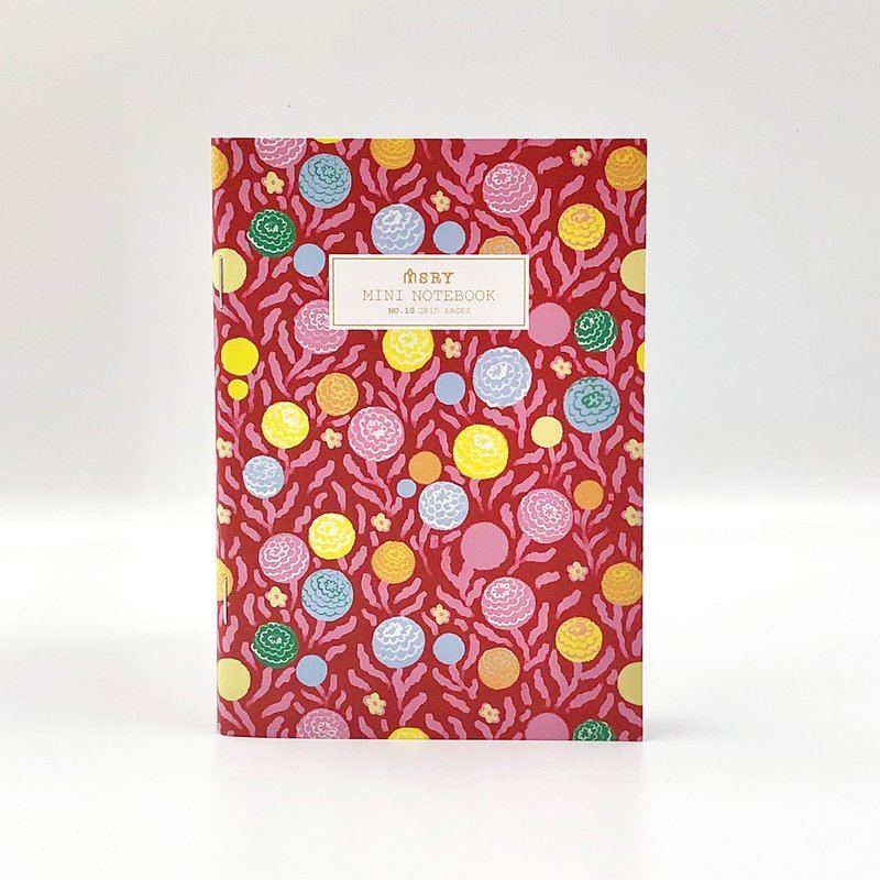 NO.10 Printing | Mini grid notebook - สมุดบันทึก/สมุดปฏิทิน - กระดาษ หลากหลายสี