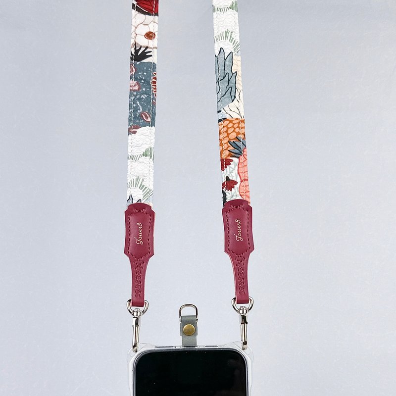 雙扣背帶-舒適1.8cm-朵思-獨特風情 - 手機掛繩/背帶 - 其他材質 多色