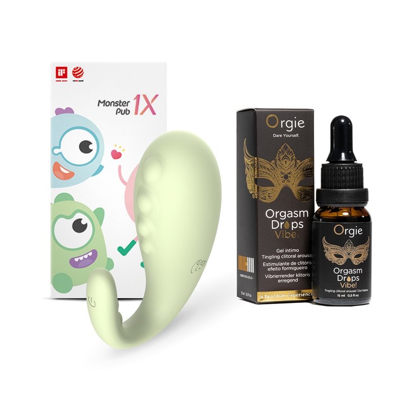 SISTALK小怪獸1X哥斯拉大師+Orgie小金瓶女用快感高潮液15ml - 情趣用品 - 其他材質 