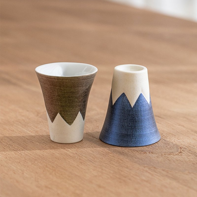 【父親節禮物】麟系列 富士山茶杯 /金照堂 - 茶壺/茶杯/茶具 - 瓷 多色