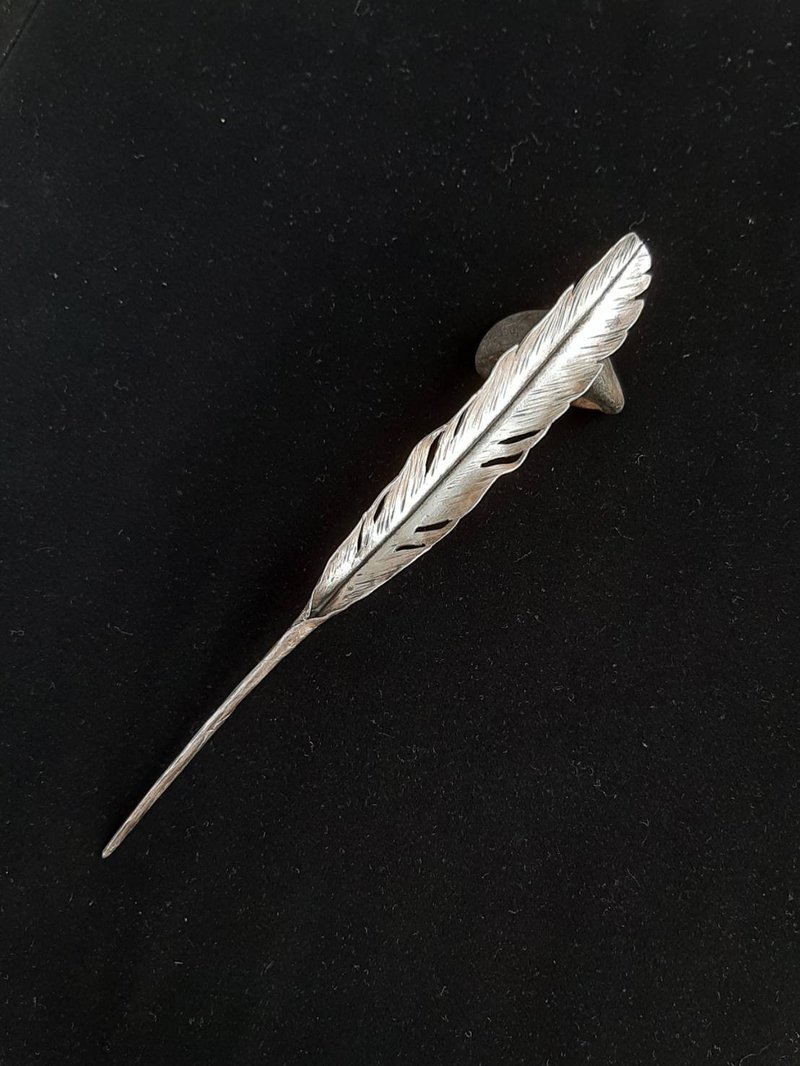 Feather/Tea spoon/Tea ceremony equiptment/Hairpin - Other - Sterling Silver White