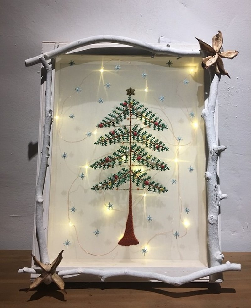 スタークリスマスツリー - 照明・ランプ - 木製 
