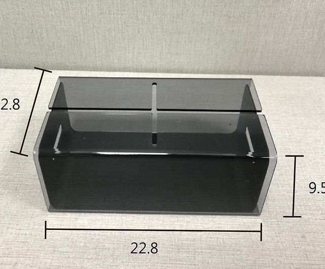 Transparent Table Tissue Box Acrylic Storage Box Paper Box