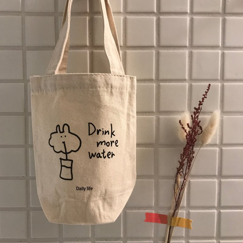 Canvas Cup Beverage Bag - Handbags & Totes - Other Materials 