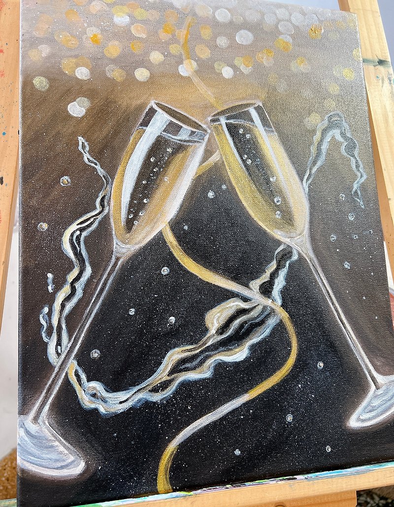 Cheers - Items for Display - Acrylic Gold
