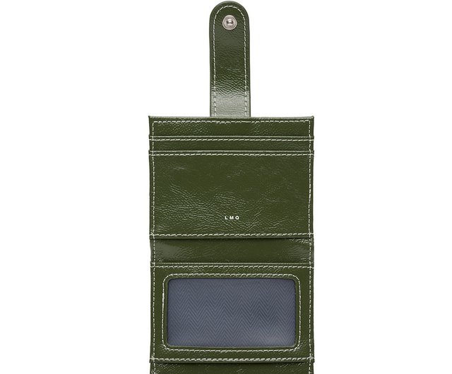 ★lemasque★ Daisy Photo Slot Wallet Bill Card Wallet Khaki Daisy Photo Slot Half Wallet Bill Card Wallet khaki - Shop