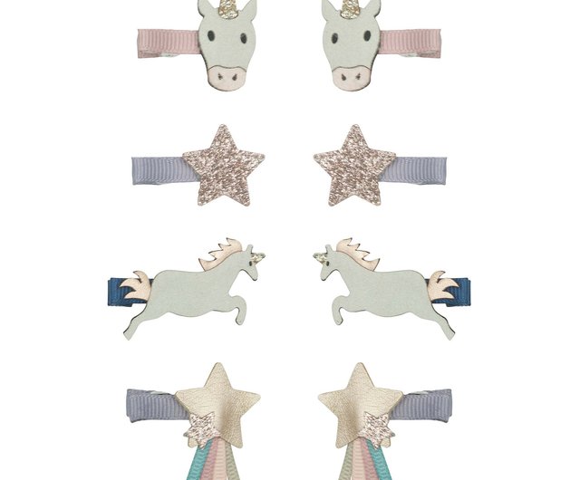 Mimi & Lula Unicorn Mini Clips LITTLE PRINCE