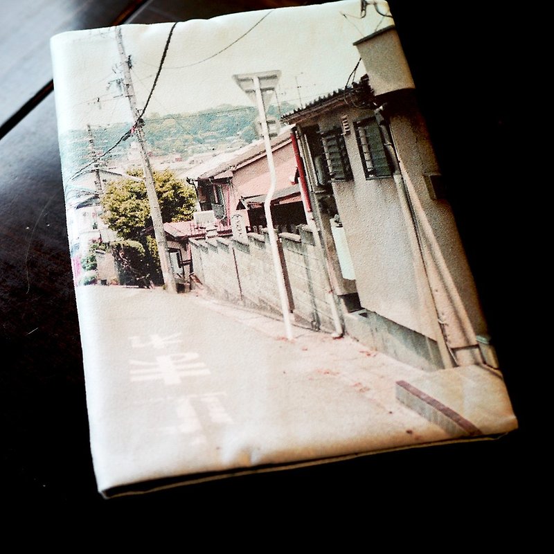 [Travel well] Landscape book clothes [Old lover] - ปกหนังสือ - หนังเทียม สีน้ำเงิน