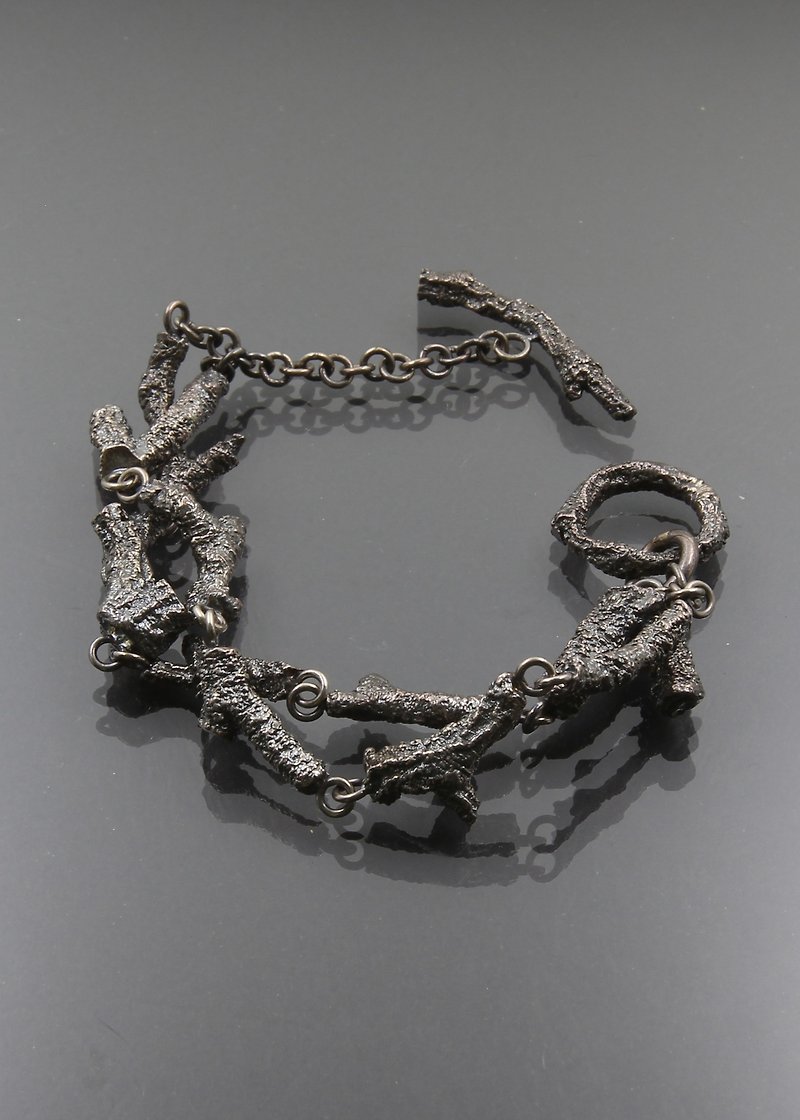 -Dead Branch-Bracelet Bracelet - Bracelets - Sterling Silver Silver